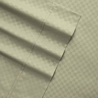 Home Collection Check Embossed Sheet Set