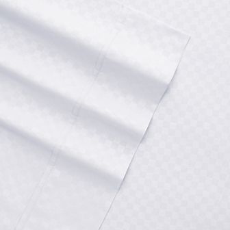 Home Collection Check Embossed Sheet Set