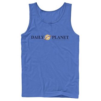 Men's DC Comics Superman Daily Planet Logo Graphic Tank Top