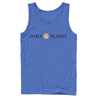 Men's DC Comics Superman Daily Planet Logo Graphic Tank Top
