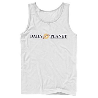 Men's DC Comics Superman Daily Planet Logo Graphic Tank Top