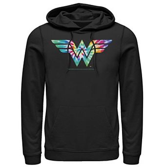 Men's DC Comics Wonder Woman Tie Dye Logo Hoodie