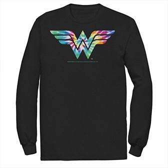 Men's DC Comics Wonder Woman Tie Dye Logo Tee