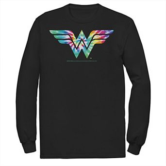 Men's DC Comics Wonder Woman Tie Dye Logo Tee