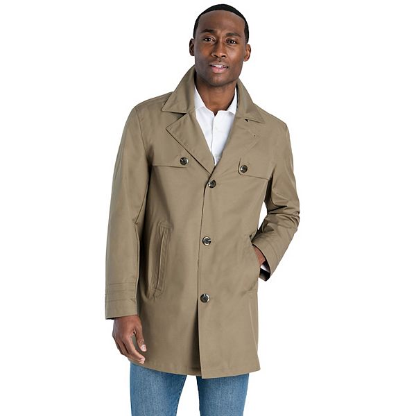 Men's TOWER by London Fog Stretch Single-Breasted All-Weather Coat