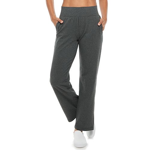 Women's Tek Gear® French Terry Straight-Leg Pants