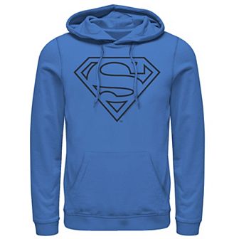 Men's DC Comics Superman Line Art Logo Hoodie
