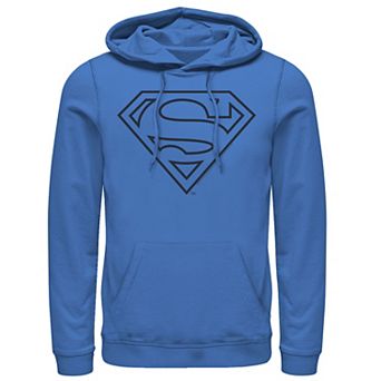 Men's DC Comics Superman Line Art Logo Hoodie