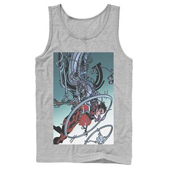 Men's DC Comics Superman Mechanics Comic Poster Tank Top