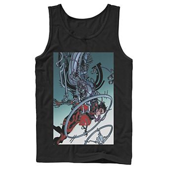 Men's DC Comics Superman Mechanics Comic Poster Tank Top