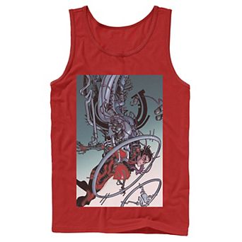 Men's DC Comics Superman Mechanics Comic Poster Tank Top