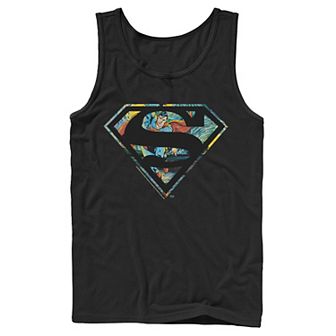 Men's DC Comics Superman Face Logo Tank Top