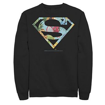 Men's DC Comics Superman Tropical Logo Sweatshirt
