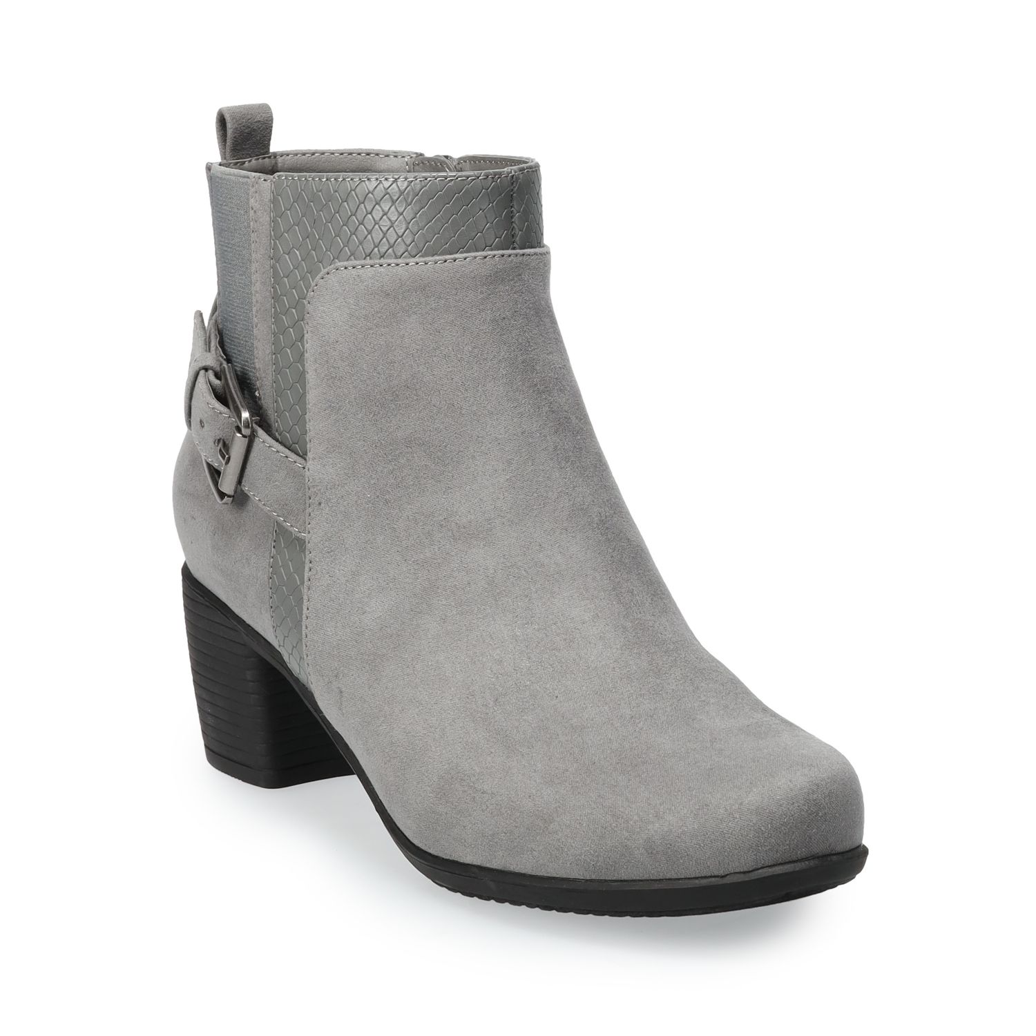kohls womens grey boots