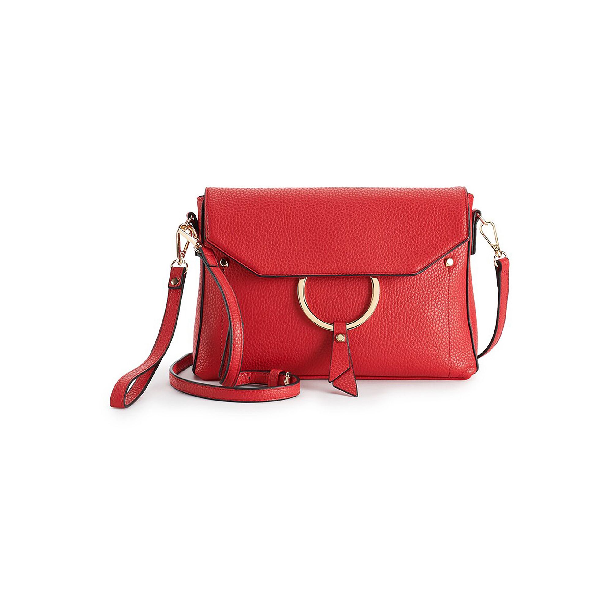 Womens Mellow World Portia Ring Crossbody, Red