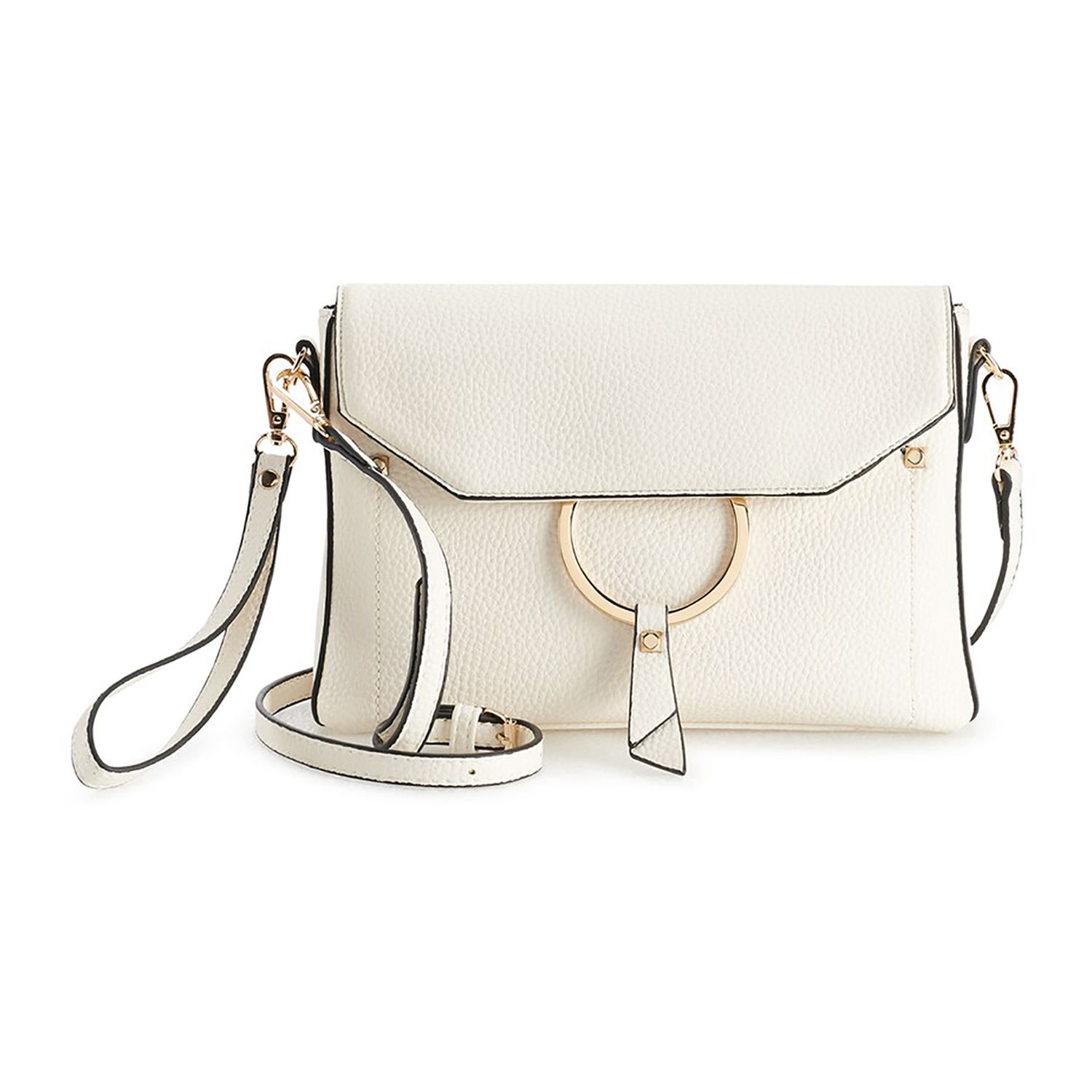 kohls white purses