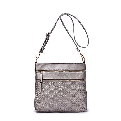 Women's Mellow World Alecia Woven Shoulder Bag