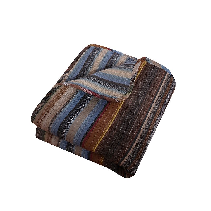 49291419 Greenland Home Fashions Durango Throw, Brown sku 49291419