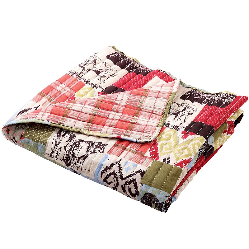 Greenland Home Fashions Rustic Lodge Throw, Multicolor