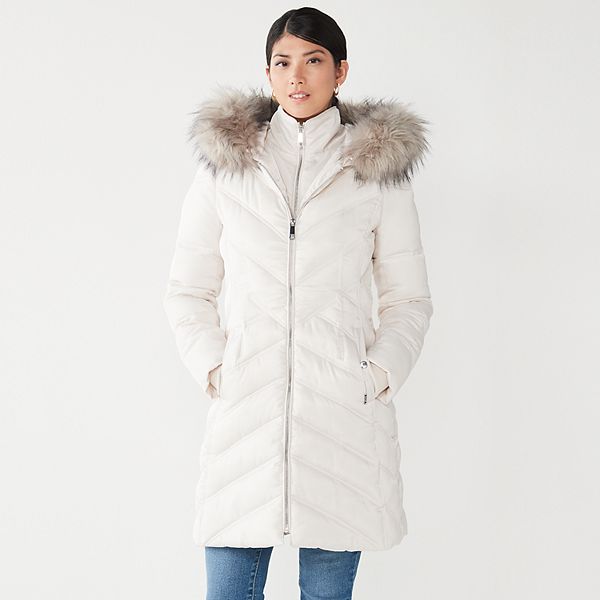 Womens puffer hotsell jacket kohls