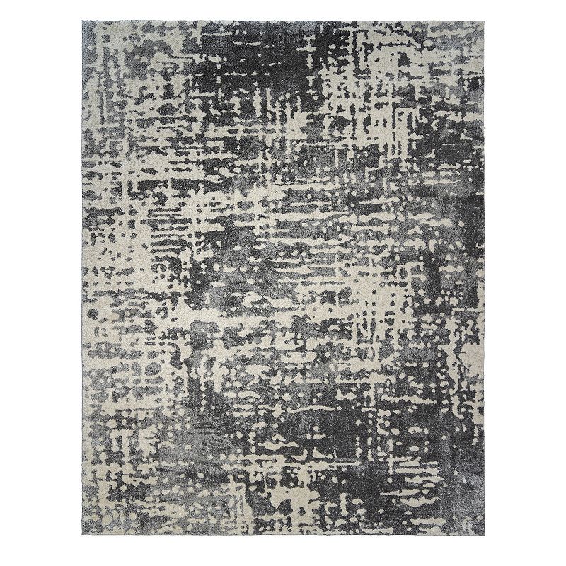 Drexel Heritage Ghent Bassa Silver Area Rug, Grey, 5X7 Ft