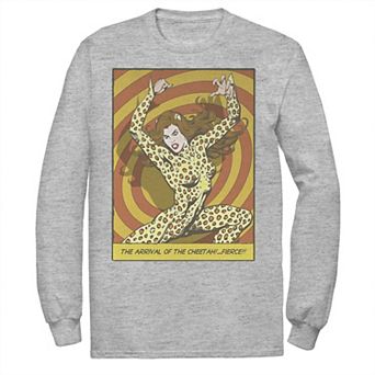Men's DC Comics Wonder Woman Cheetah Comic Panel Tee