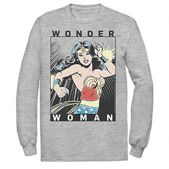 Men's DC Comics Wonder Woman Comic Poster Tee