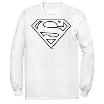 Men's DC Comics Superman Line Art Logo Tee