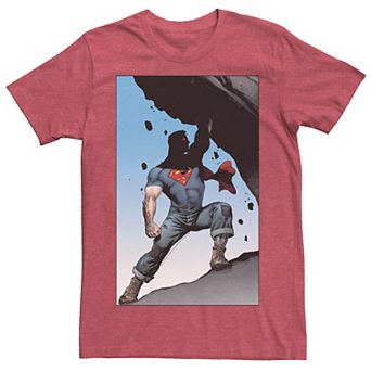 Men's DC Comics Superman Power Lift Comic Poster Tee
