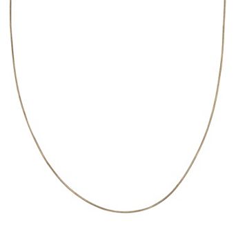 PRIMROSE Sterling Silver Snake Chain Necklace