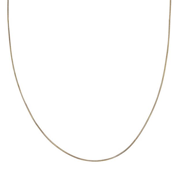 PRIMROSE Sterling Silver Cable Chain Infinity Necklace