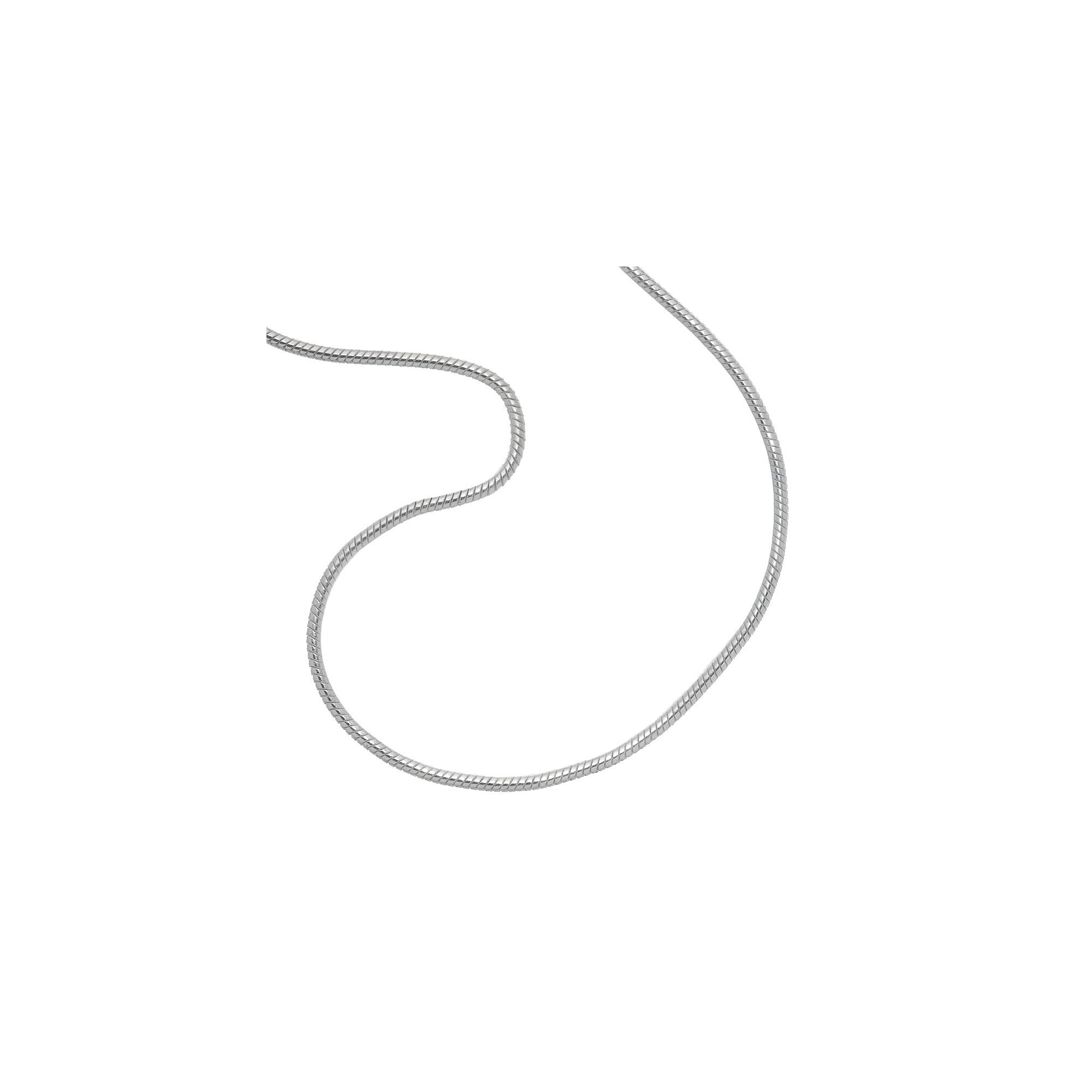 PRIMROSE Sterling Silver Snake Chain Necklace, Womens, Size: 16