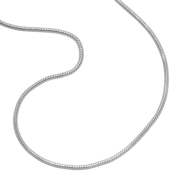 Snake Sterling Silver Chain Necklace