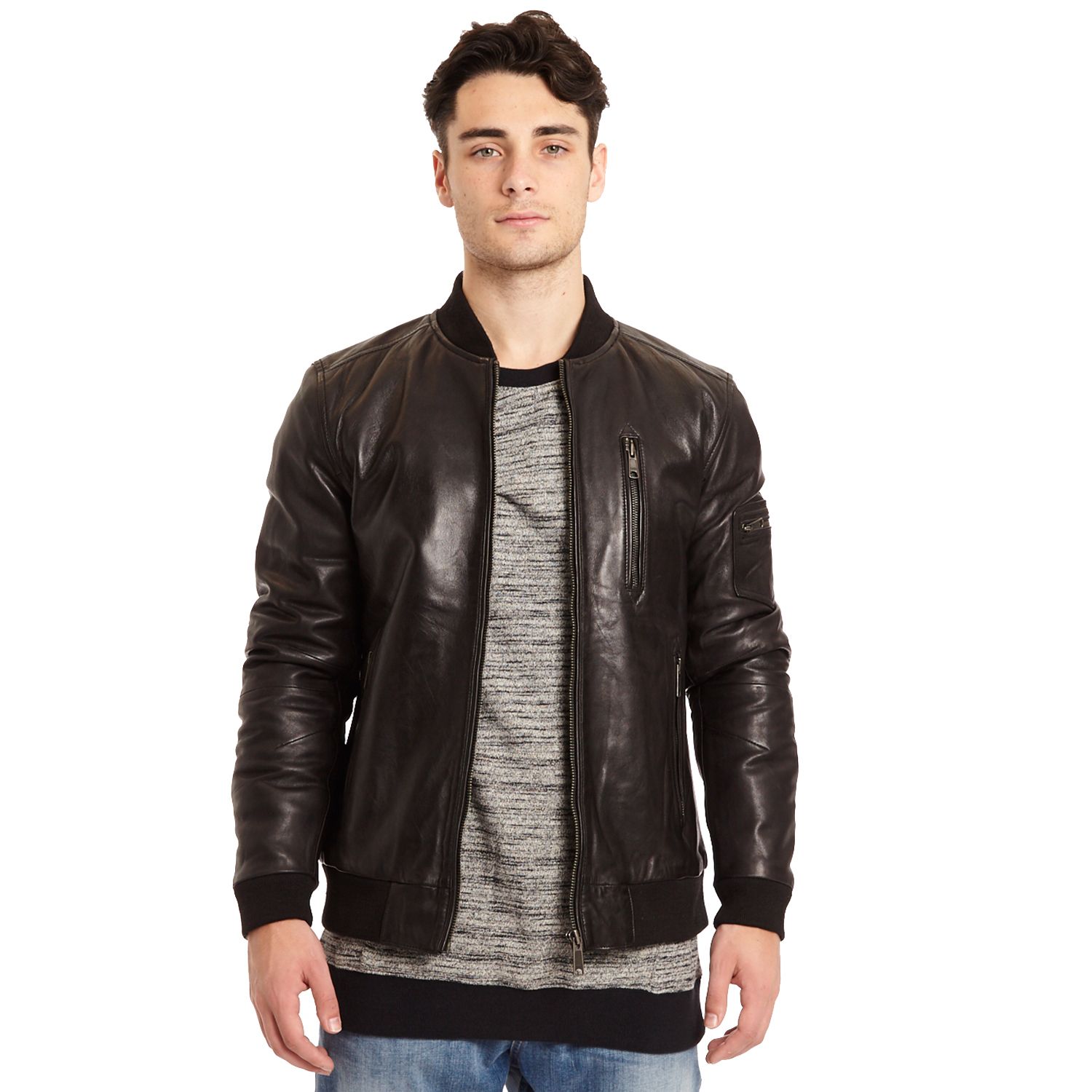 Leather coats hotsell at kohl's