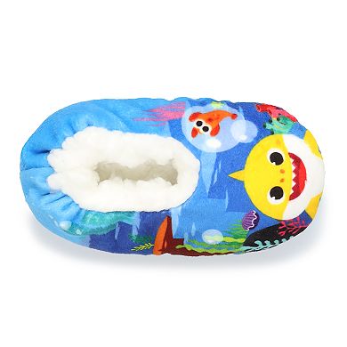 Toddler Boy Nickelodeon Baby Shark Fuzzy Babba Slipper Socks