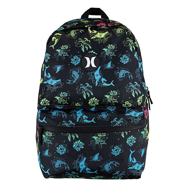 Hurley One and Only Graphic Crush Backpack, Green