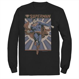 Men's DC Comics Superman Posed Pop Art Poster Tee