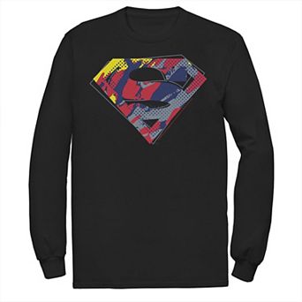 Men's DC Comics Superman Colored Pop Art Chest Logo Tee