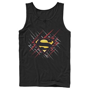 Men's DC Comics Superman Lightning Chest Logo Tank Top