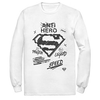 Men's DC Comics Superman Sketched Chest Logo Tee