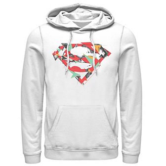 Men's DC Comics Superman Polygon Chest Logo Hoodie