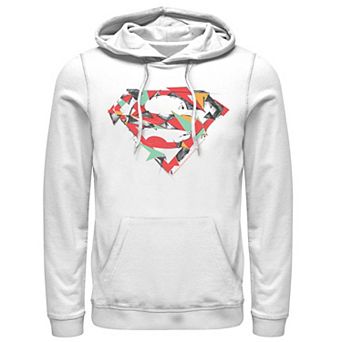 Men's DC Comics Superman Polygon Chest Logo Hoodie