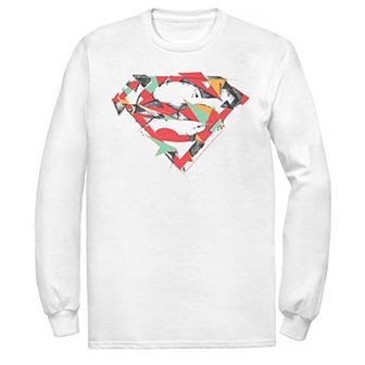 Men's DC Comics Superman Polygon Chest Logo Tee