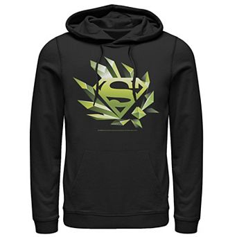 Men's DC Comics Superman Kryptonite Chest Logo Hoodie