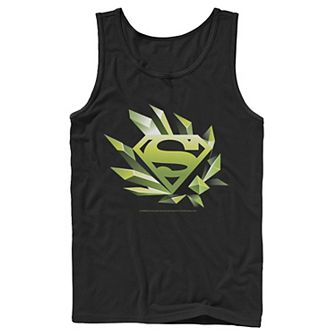 Men's DC Comics Superman Kryptonite Chest Logo Tank Top