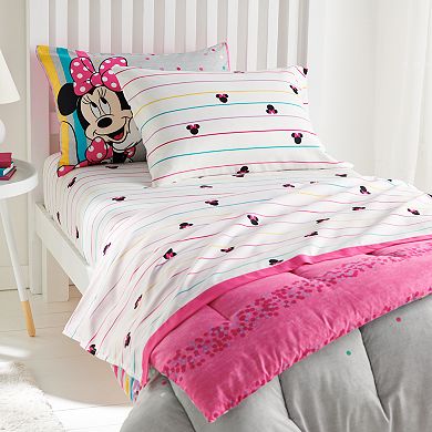 Disney's Minnie Mouse Comforter Set with Sheets by The Big One®