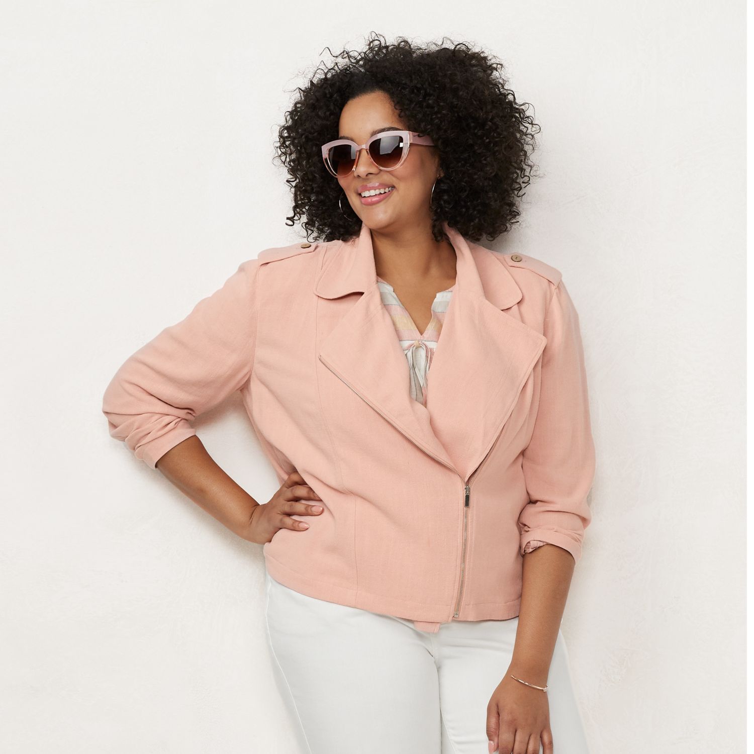 kohls plus size womens coats