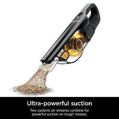 Shark UltraCyclone™ Pet Pro+ Cordless Handheld Vacuum with Detachable Self-Cleaning Pet Power Brush, Crevice Tool & Scrubbing Brush, with XL Dust Cup, Portable Vacuum, CleanTouch Dirt Ejector, 2.8lbs, CH951