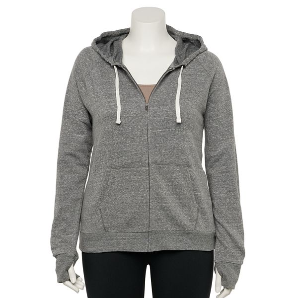 Juniors' Plus Size SO® Favorite Zip-Up Hoodie