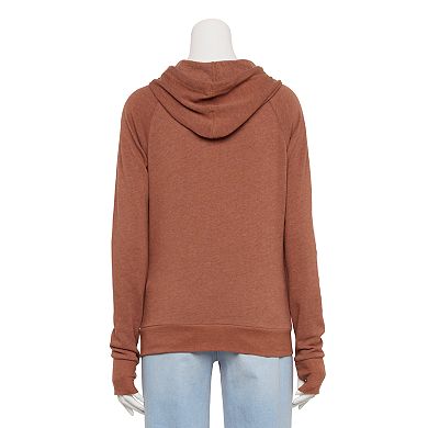 Juniors' SO® Core Long Sleeve Zip-Up Hoodie